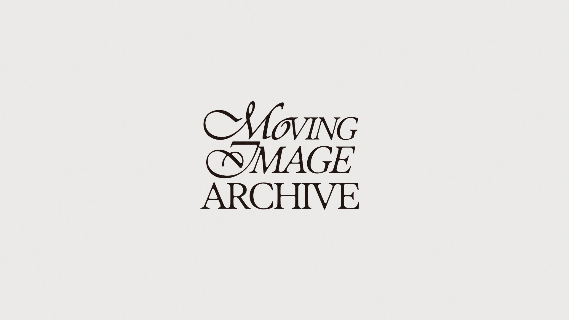 The Moving Image Archive wordmark